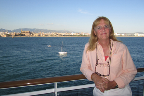 Happy hour on the balcony