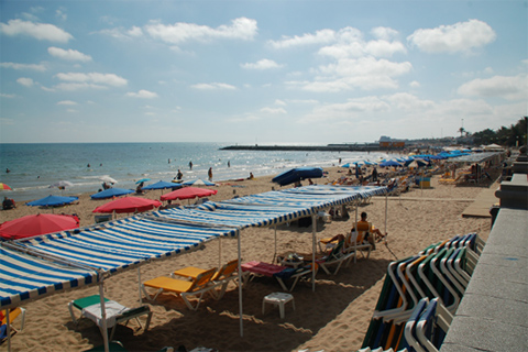 The water was very warm